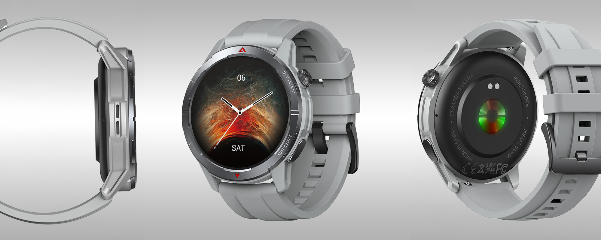 Smartwatch Zeblaze Stratos 3 Ultra - biały